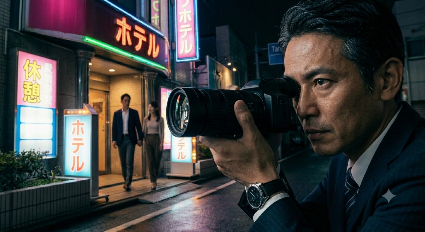 ストーカーではなくプロの探偵に依頼
